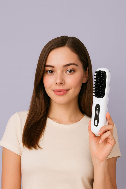 Lustra| heating portable hair comb